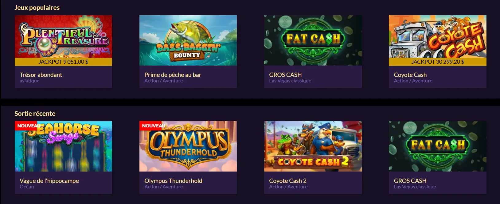 Royal Ace Casino games